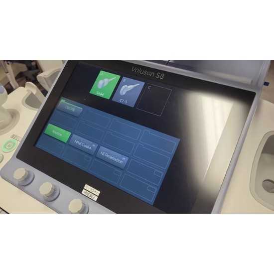 2021 Voluson S8 Touch BT18 2021 Voluson S8 Touch BT18