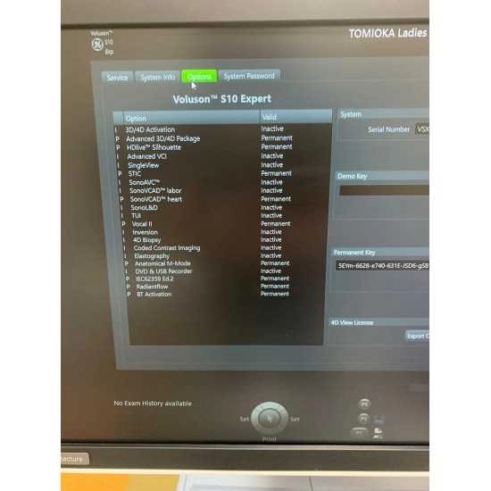 Voluson S10 Expert BT-18 Year 2020 Voluson S10 Expert BT-18 Year 2020