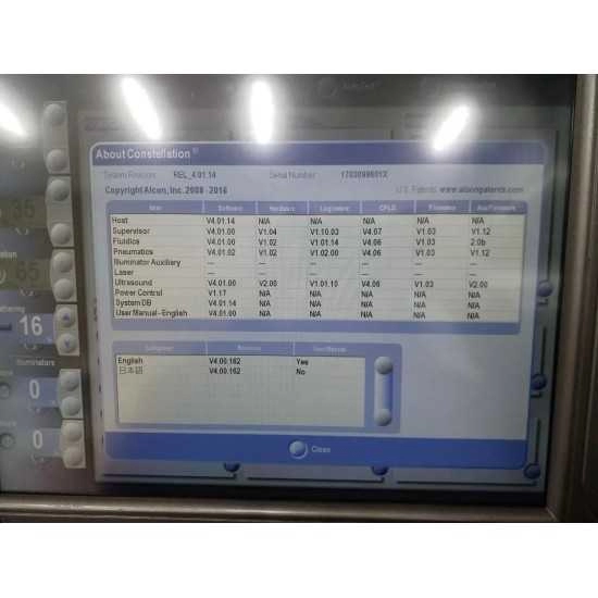 Phacoemulsifier Alcon Constellation