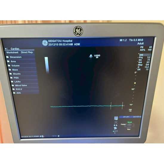 Ultrasound GE Logiq S8 Year 2012