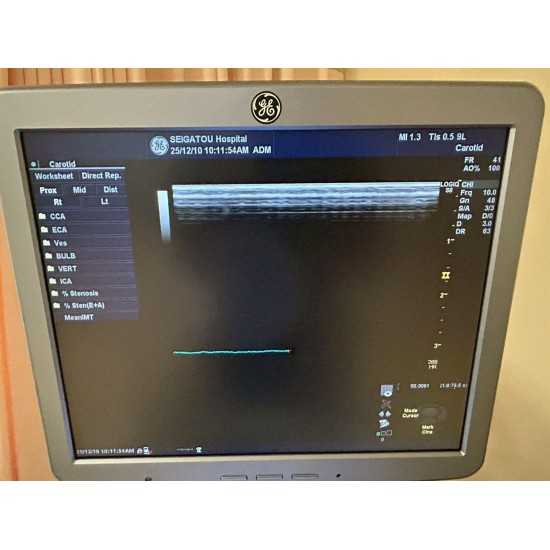 Ultrasound GE Logiq S8 Year 2012