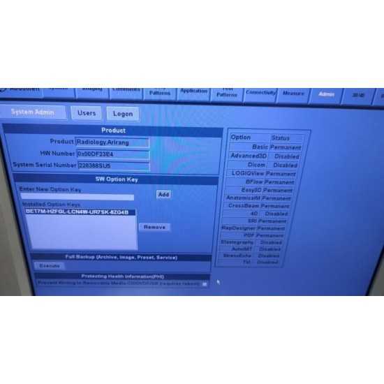 Ultrasound GE Logiq P5