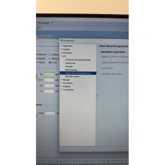 Optical Biometer Haag-Streit Lenstar